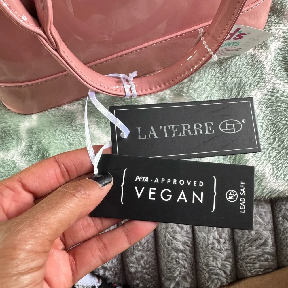 Pink Patent Leather Handbag - Picture 6 of 9